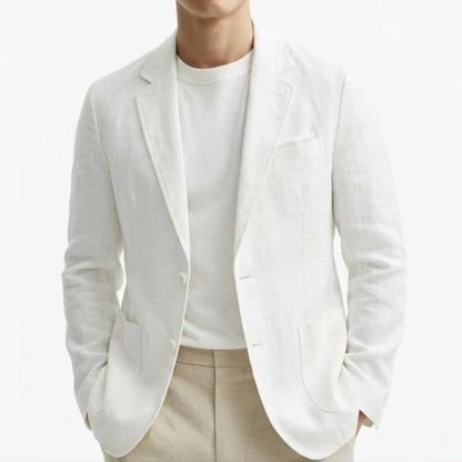 Rivani Relaxed Linen Blend Blazer
