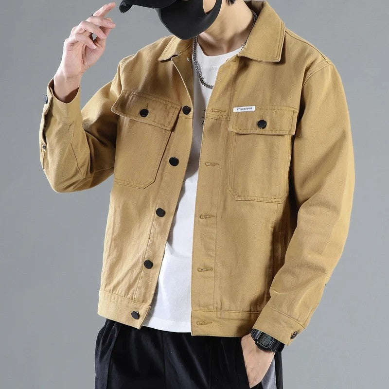 Rivaro Relaxed Cotton Canvas Jacket