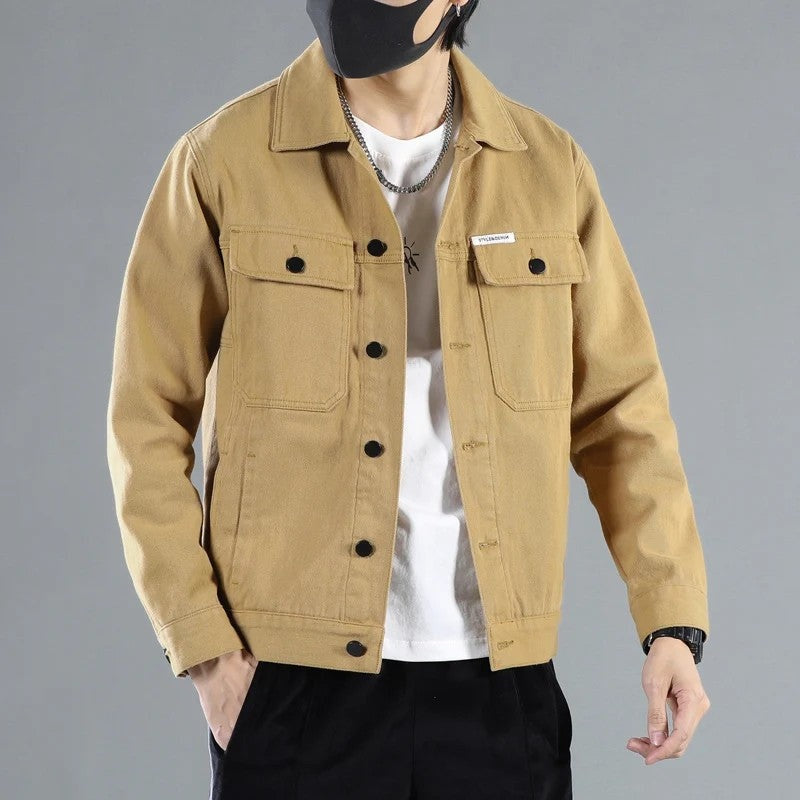 Rivaro Relaxed Cotton Canvas Jacket
