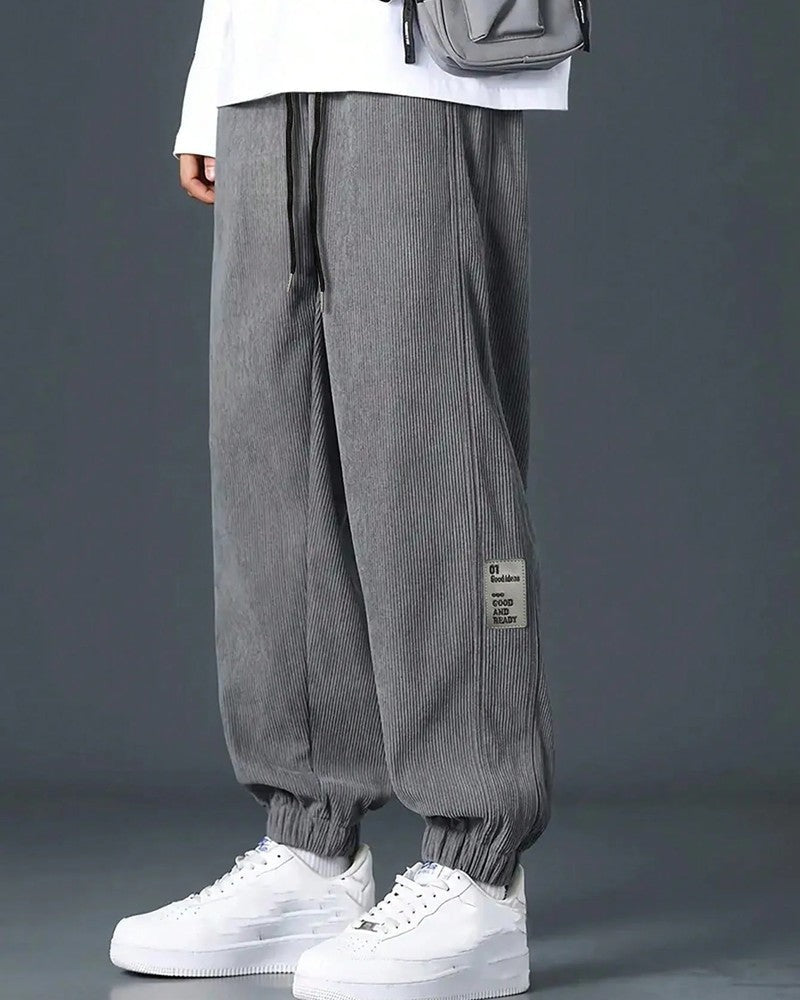 Rovani Relaxed Corduroy Jogger Pants