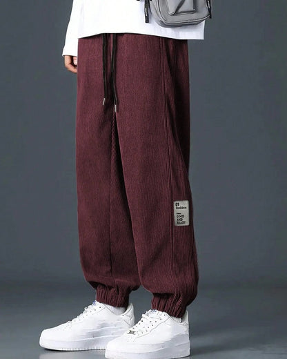 Rovani Relaxed Corduroy Jogger Pants