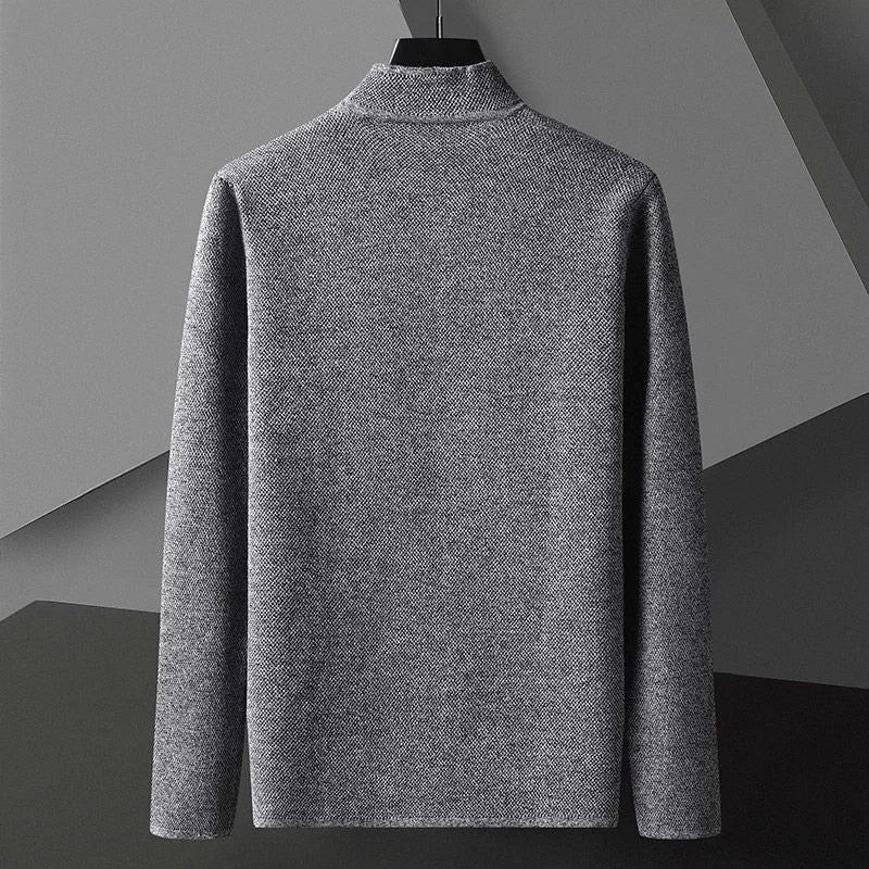 Rovell Textured Knit Button-Up Jacket