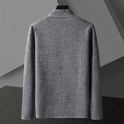Rovell Textured Knit Button-Up Jacket