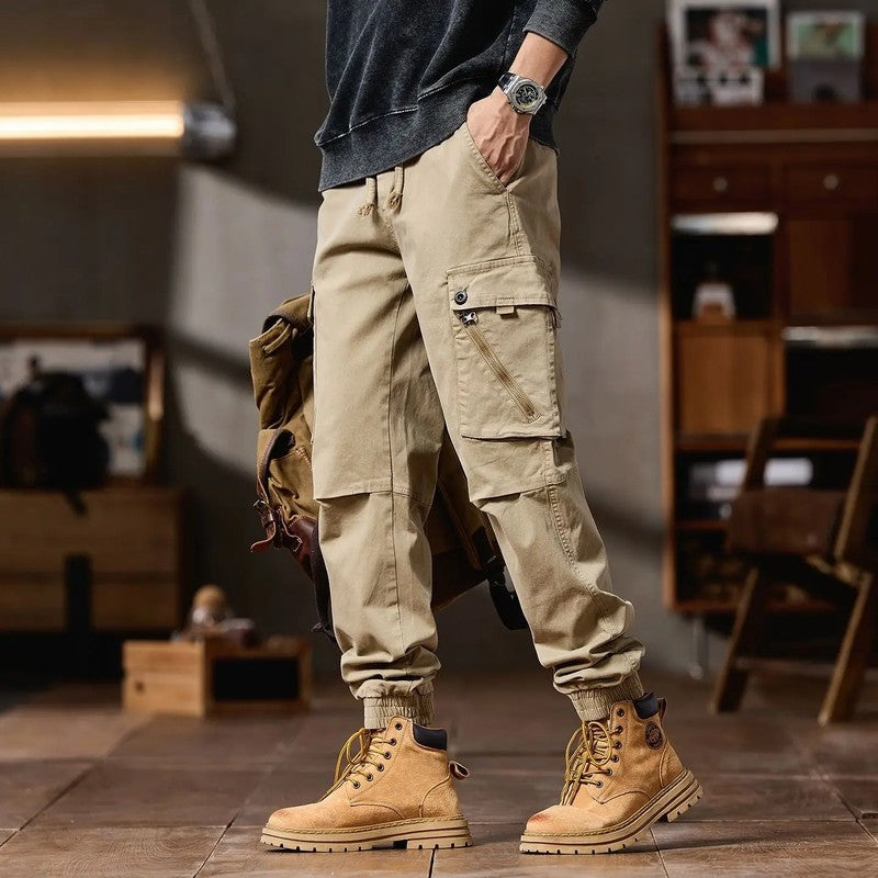 Ruvier Relaxed Fit Cargo Jogger Pants