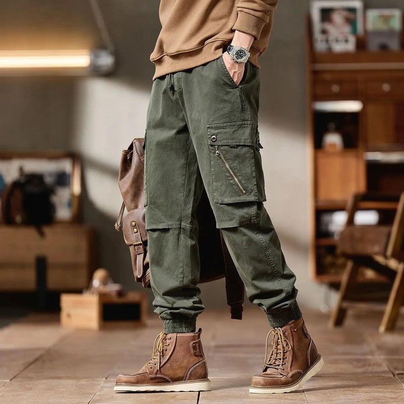Ruvier Relaxed Fit Cargo Jogger Pants