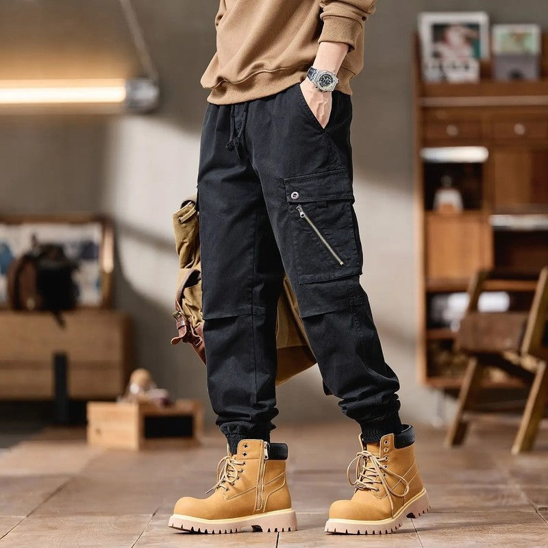 Ruvier Relaxed Fit Cargo Jogger Pants