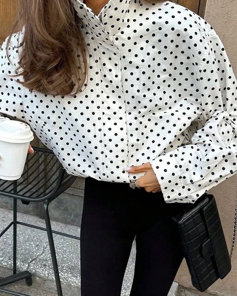 Selene Cropped Lightweight Drawstring Jacket