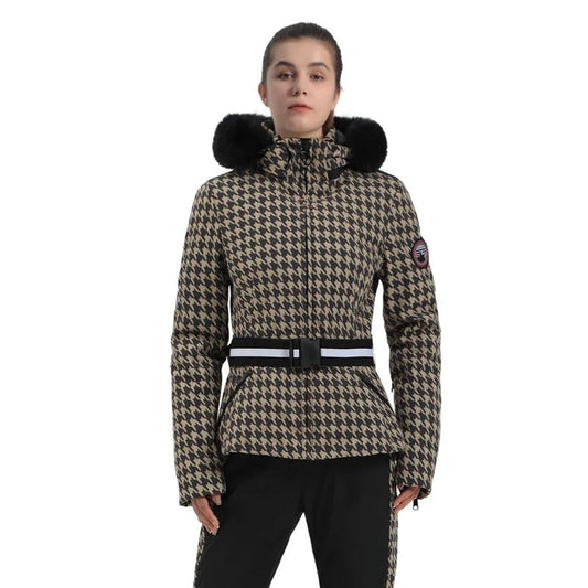 Selvani Belted Hooded Puffer Jacket