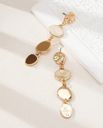 Serina Modern Drop Statement Earrings