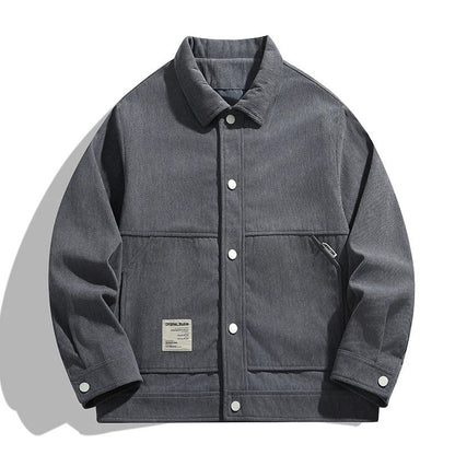 Stellan Relaxed Corduroy Button-Up Jacket