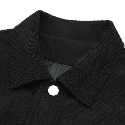 Stellan Relaxed Corduroy Button-Up Jacket