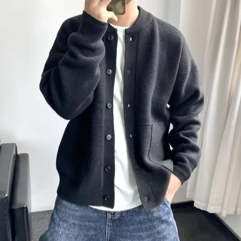 Tivaro Relaxed Knit Button-Up Cardigan