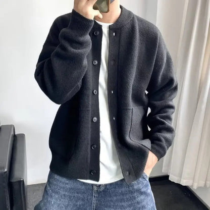 Tivaro Relaxed Knit Button-Up Cardigan