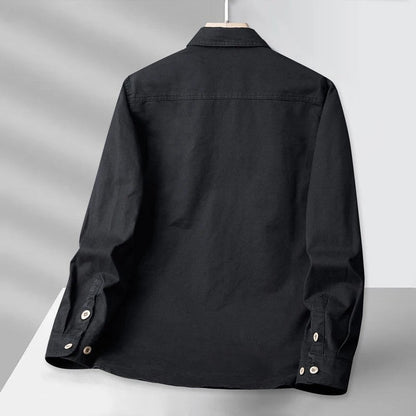 Vandrix Relaxed Cotton Button-Up Shirt