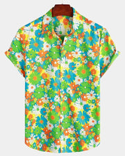 Green Floral