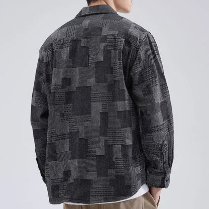 Venzio Relaxed Textured Button-Up Shirt