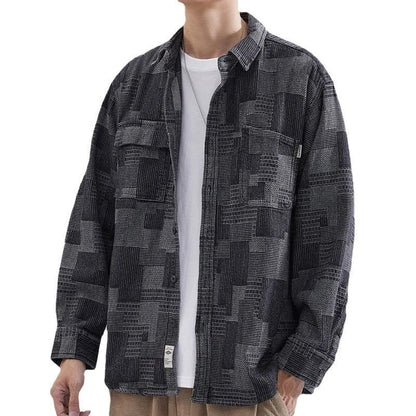 Venzio Relaxed Textured Button-Up Shirt