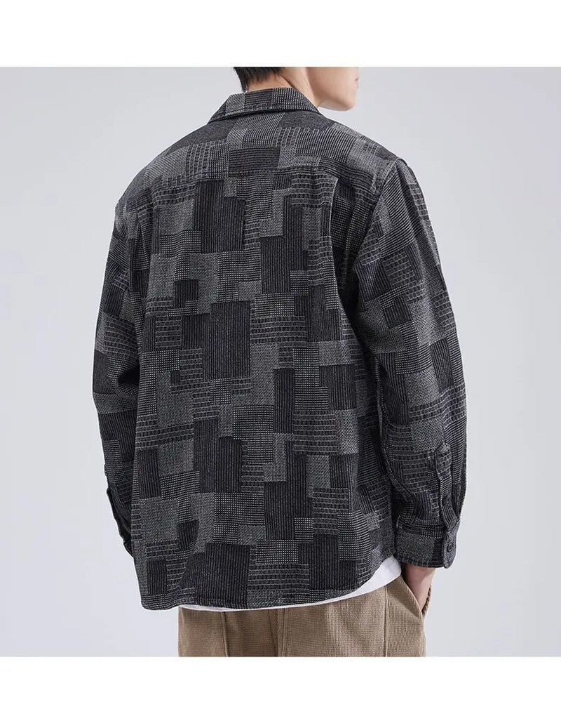 Venzio Relaxed Textured Button-Up Shirt