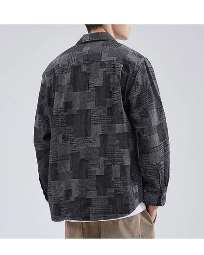 Venzio Relaxed Textured Button-Up Shirt