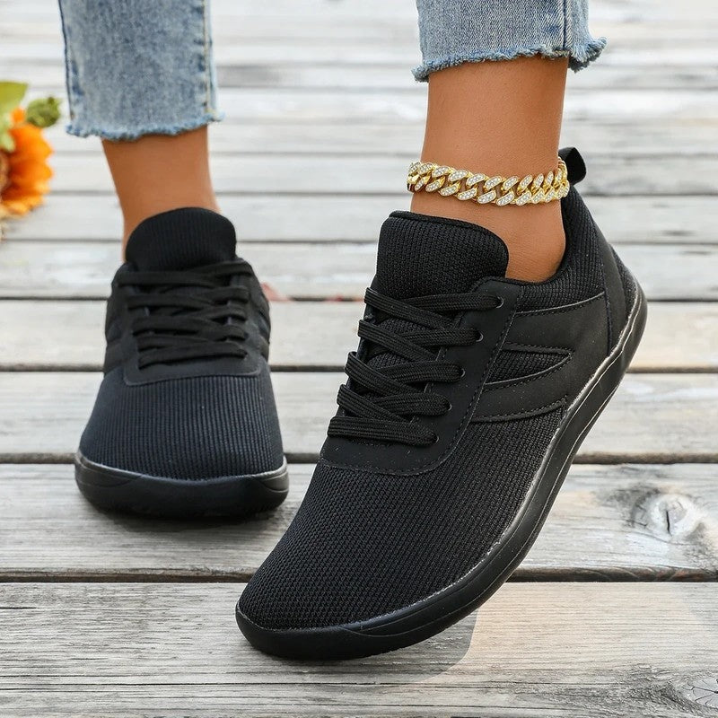 Veyla Lightweight Mesh Lace-Up Sneakers