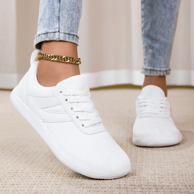 Veyla Lightweight Mesh Lace-Up Sneakers