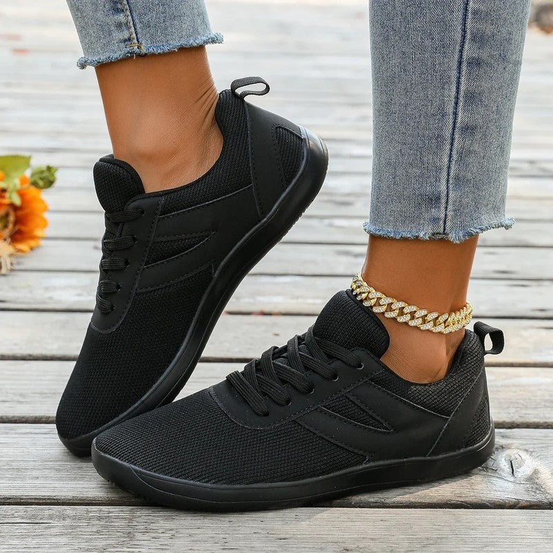 Veyla Lightweight Mesh Lace-Up Sneakers
