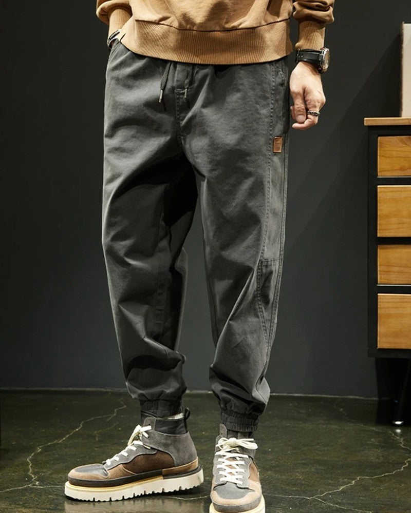 Veyron Relaxed Tapered Drawstring Jogger Pants