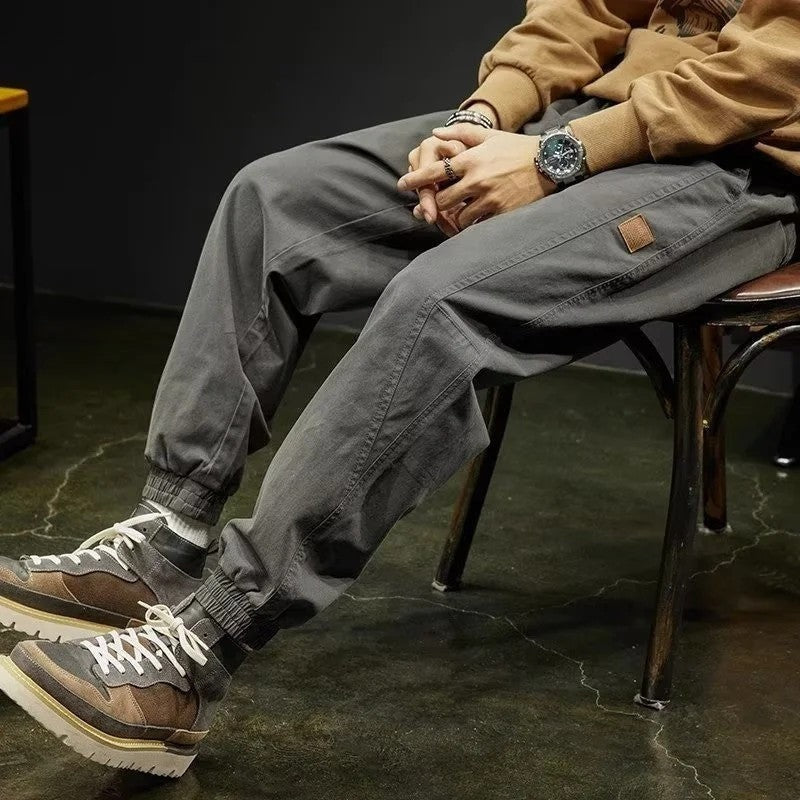 Veyron Relaxed Tapered Drawstring Jogger Pants