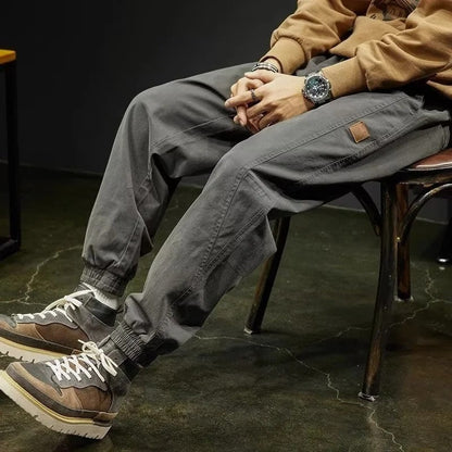 Veyron Relaxed Tapered Drawstring Jogger Pants