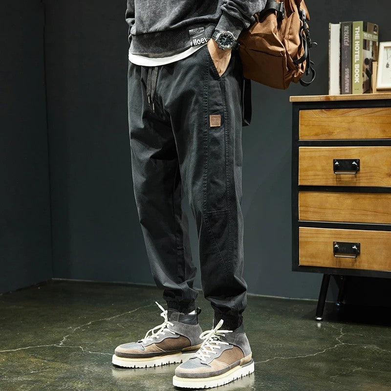 Veyron Relaxed Tapered Drawstring Jogger Pants