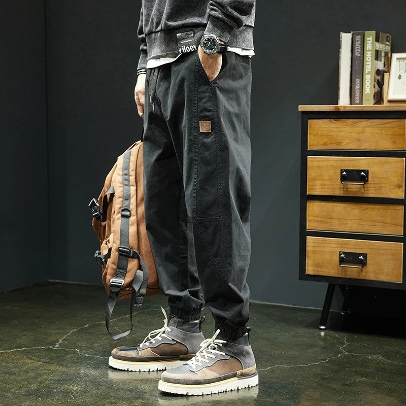 Veyron Relaxed Tapered Drawstring Jogger Pants