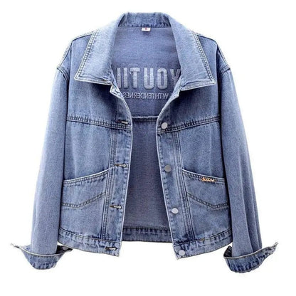 Vezari Relaxed Fit Denim Jacket