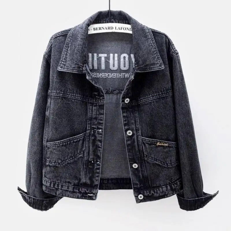 Vezari Relaxed Fit Denim Jacket