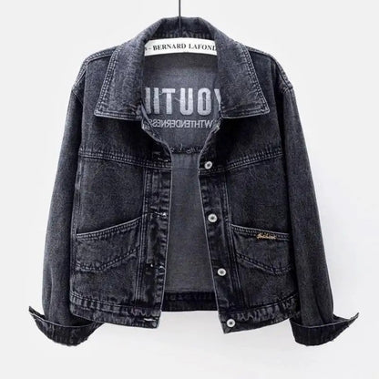 Vezari Relaxed Fit Denim Jacket