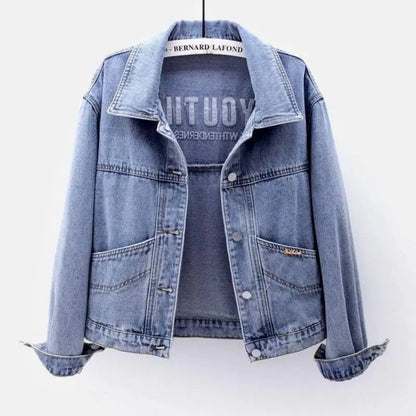 Vezari Relaxed Fit Denim Jacket