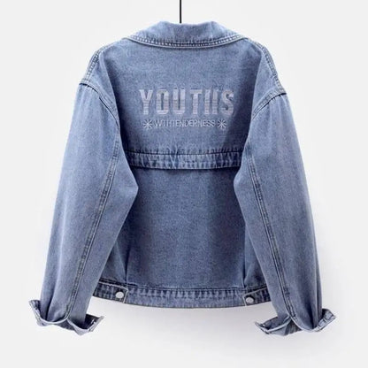 Vezari Relaxed Fit Denim Jacket