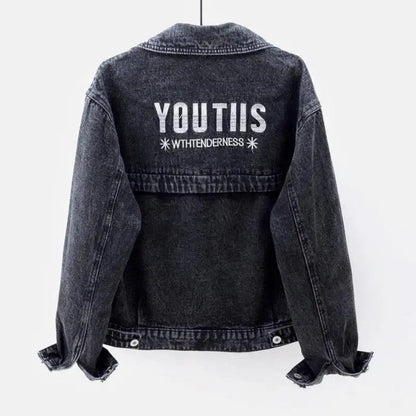 Vezari Relaxed Fit Denim Jacket