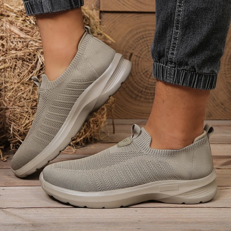 Virello Knit Slip-On Walking Sneakers