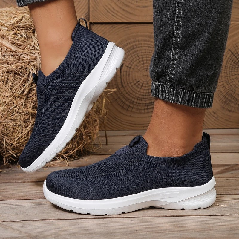 Virello Knit Slip-On Walking Sneakers