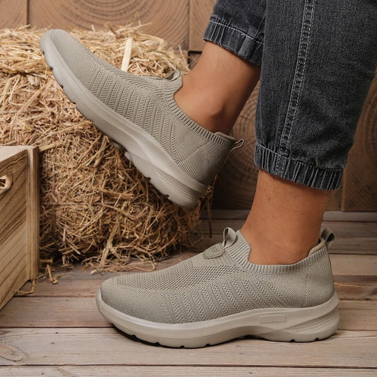 Virello Knit Slip-On Walking Sneakers